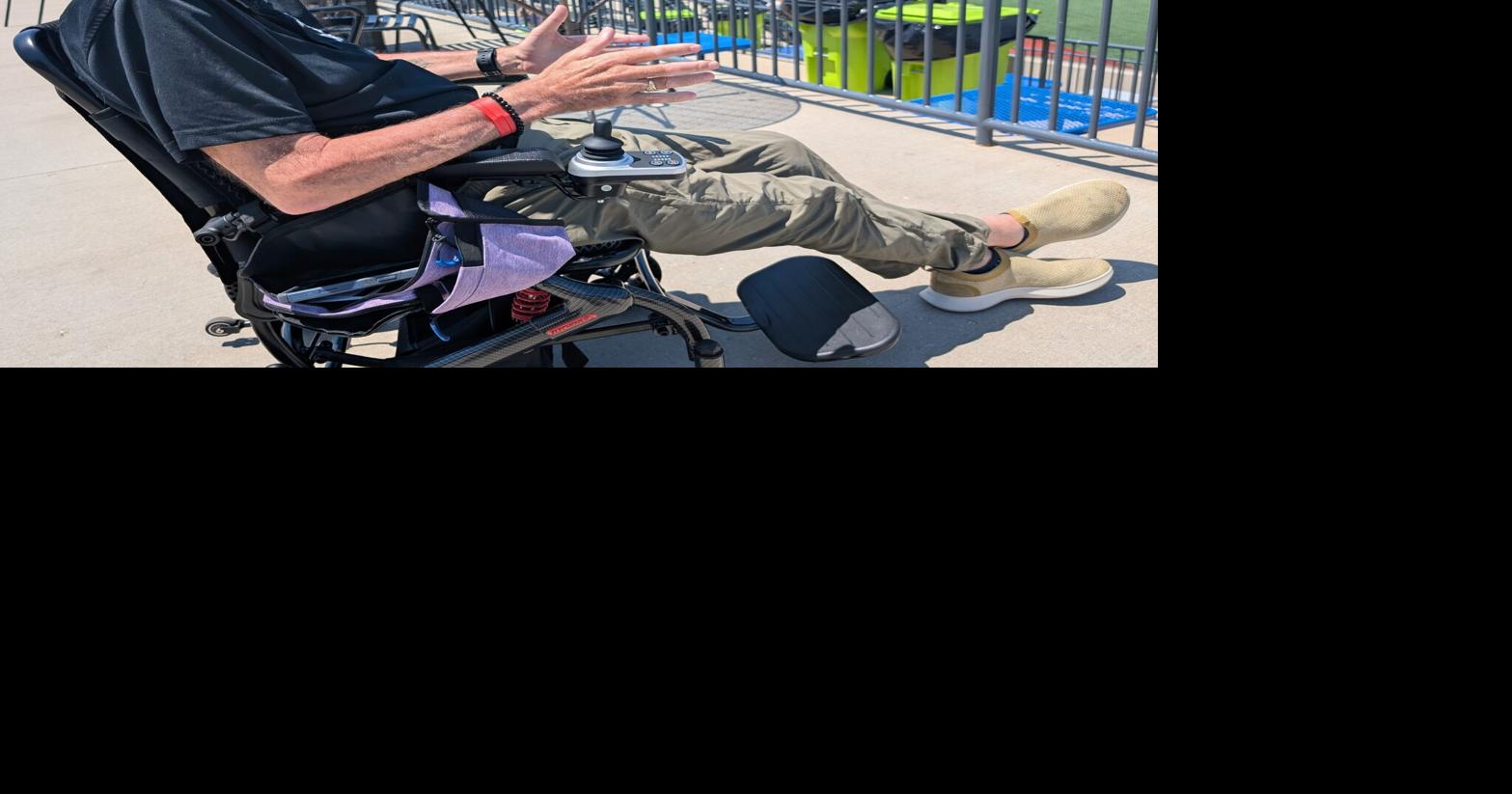 Barry Badertscher was brave in the face of ALS