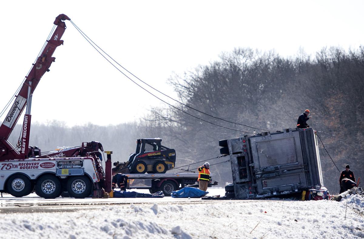 UPDATE Highway 51 now open after semi crash No Meter