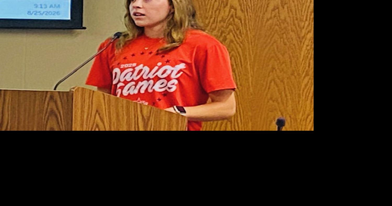 Patriot Games athlete addresses county board