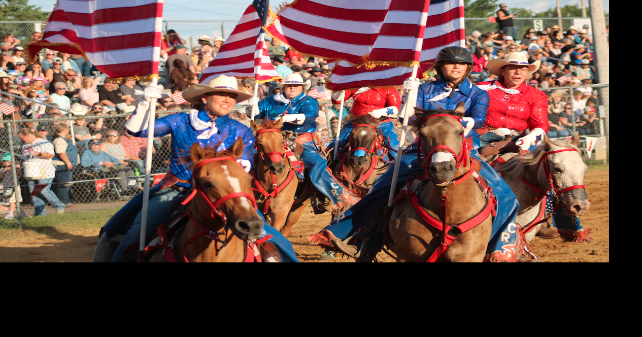 Rodeo City Riders Drill Team present red, white & blue show