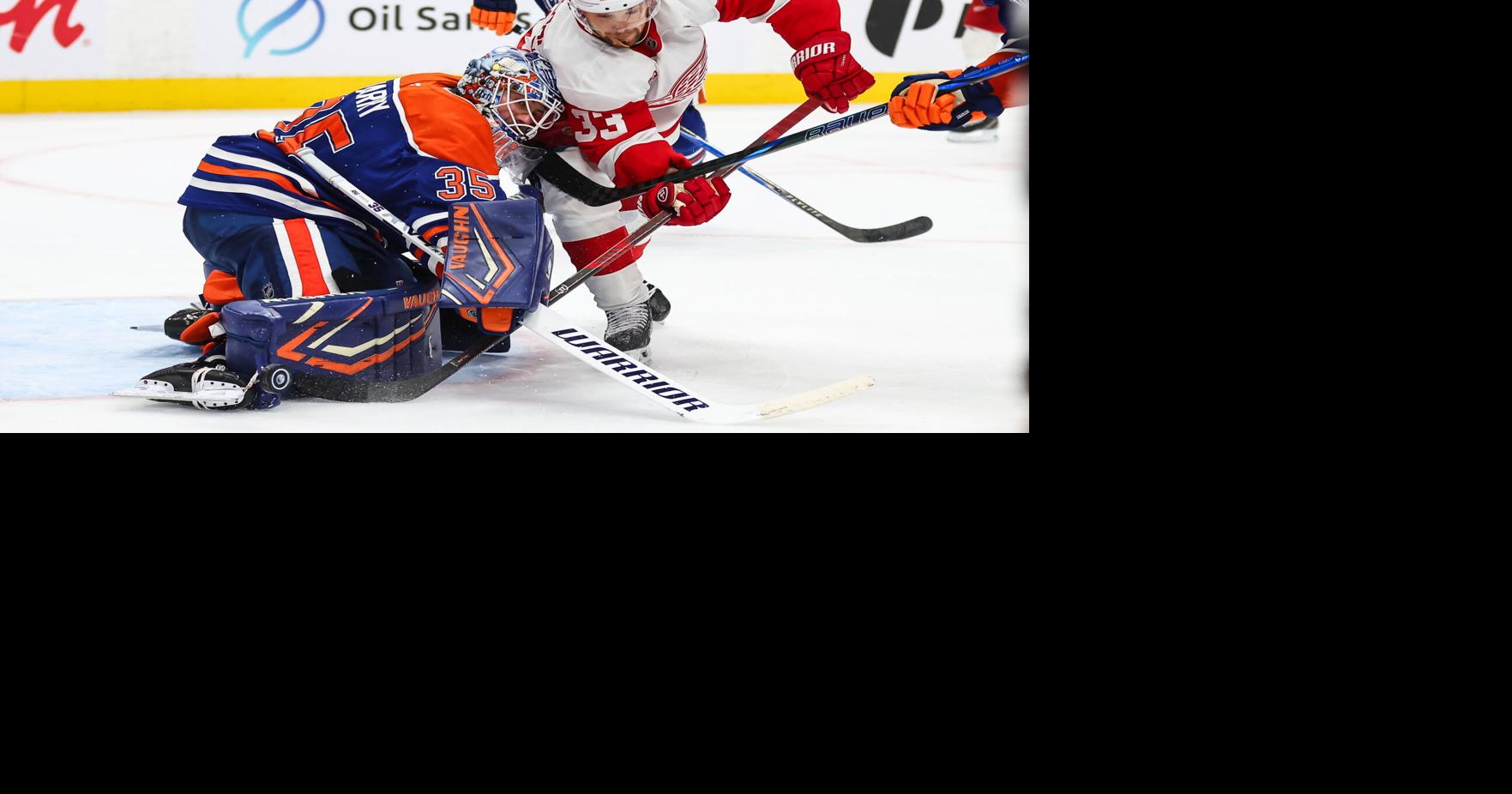 Raymond scores in shootout to lift Red Wings to 4-3 decision over ...