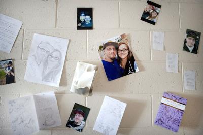 After he died from a heroin overdose, she struggles to live