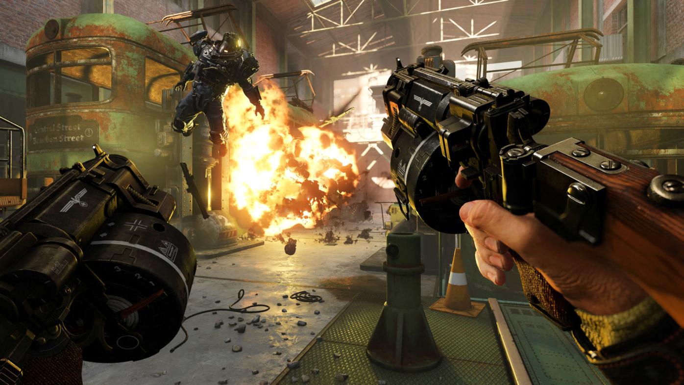 Press Start Wolfenstein Ii The New Colossus Takes Two Goosesteps Back Press Start Gazettextra Com