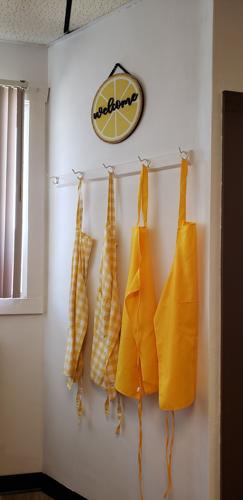 Yellow aprons