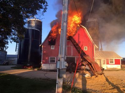 Fire Damages Sharon Dairy Barn Livestock Ok Local News