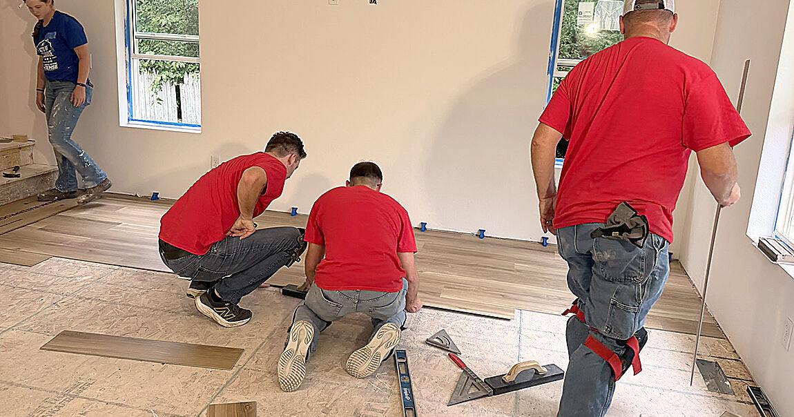 Fairbanks Morse Defense volunteers turn out to build home