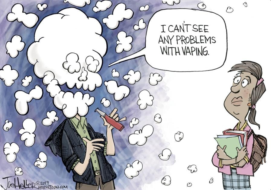 Vaping industry sees no problems Political cartoons