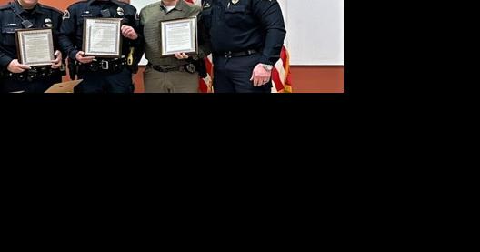 Janesville police officers awarded Chief's Commendations - Vimarsana News