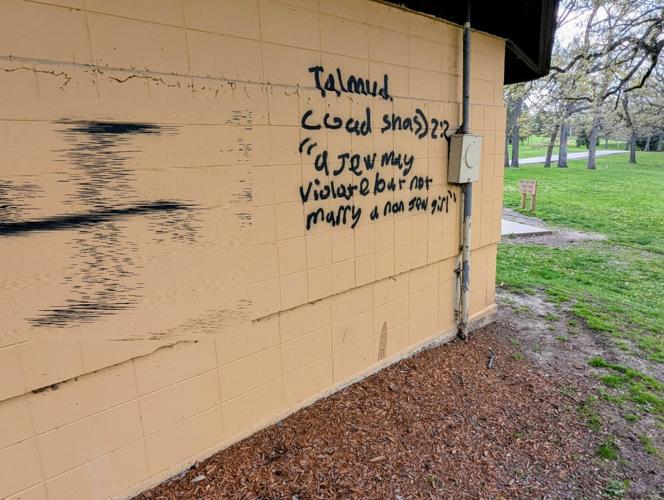 City of Janesville wrestles with rash of antisemitic hate graffiti along city parks, trails