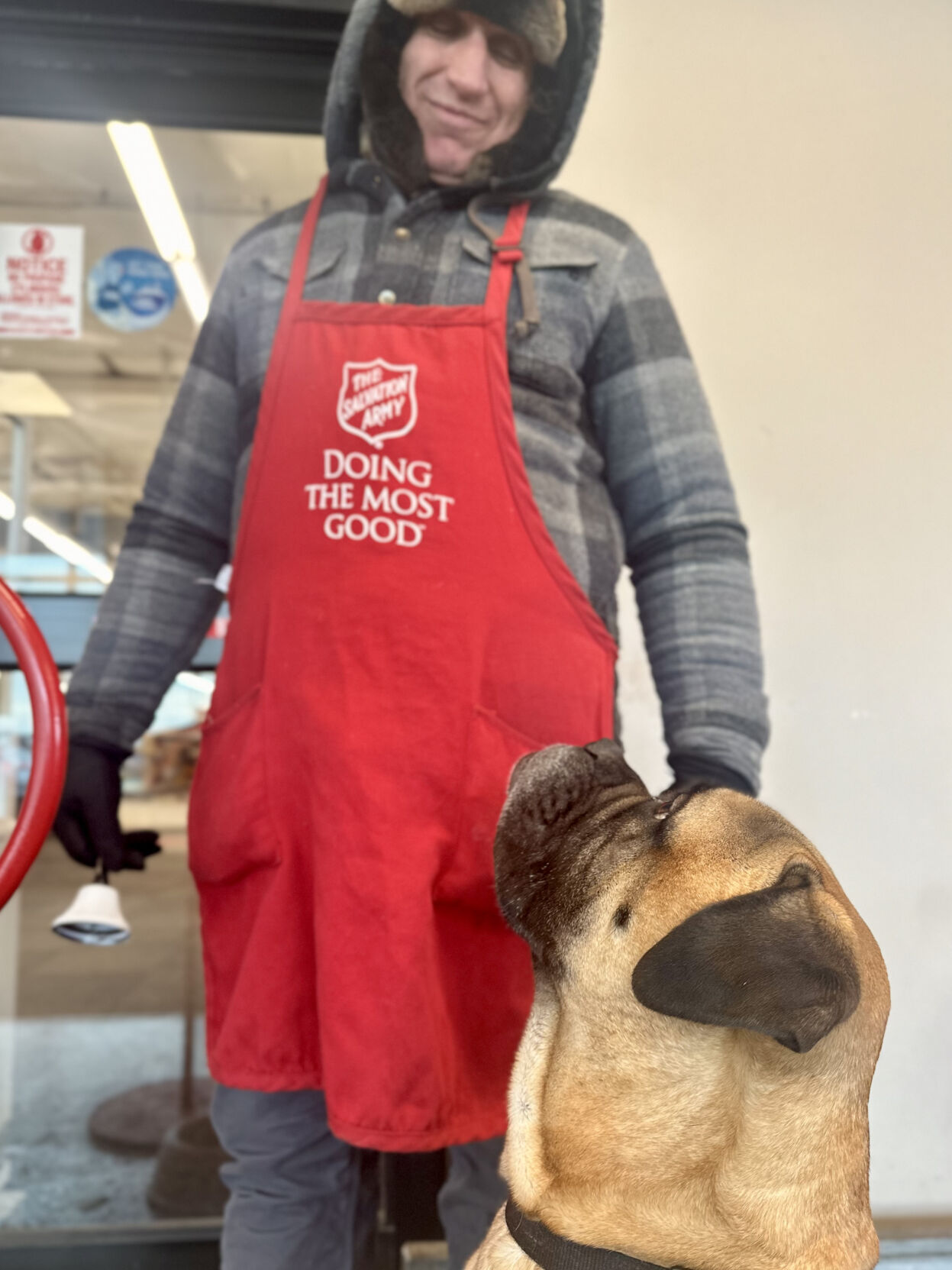 Salvation Army bellringer