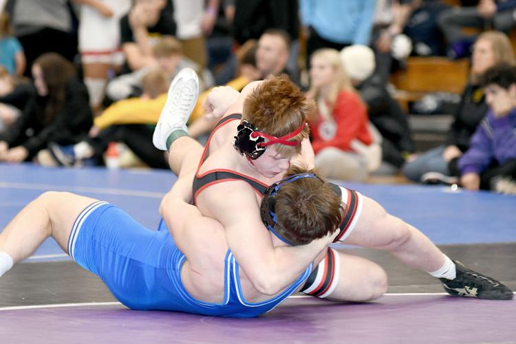 Two Milton wrestlers, Sinclair and Tyson Peach, win Badger Conference