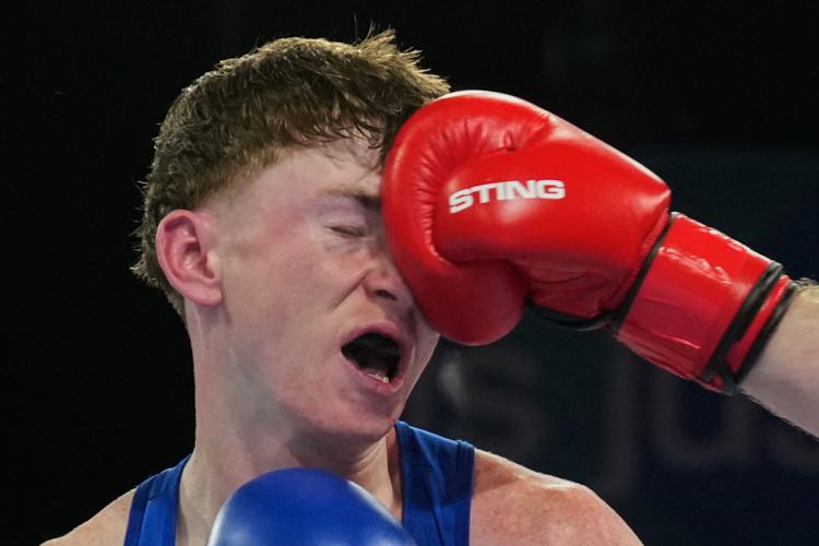 APTOPIX Britain Commonwealth Games Boxing