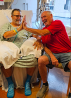 Heroes on Humes Road: Bystanders credited for helping save man following crash, cardiac arrest