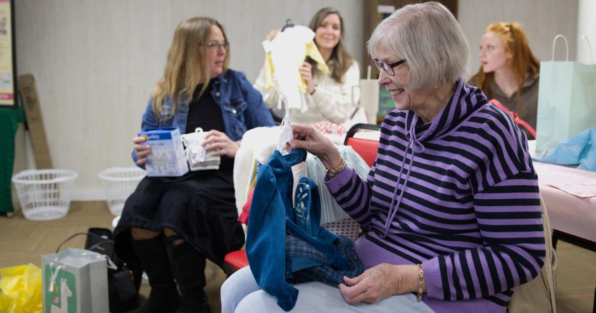 Baby gifts: Rock Ministries hosts shower for Pregnancy Helpline ...