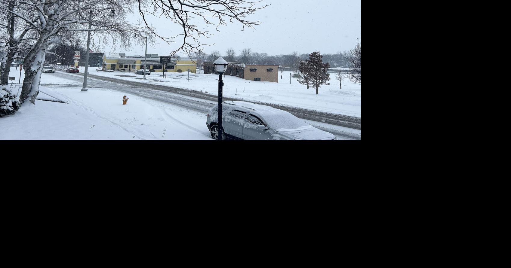 Snow at last. Storm could dump up to 9 inches through Thursday | Local ...