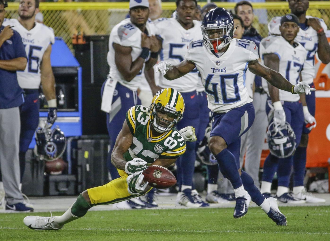 November 11, 2018: Green Bay Packers wide receiver Marquez Valdes