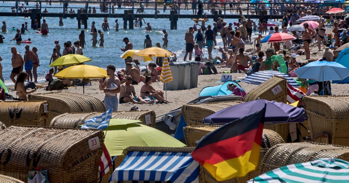 Germany Extreme Weather Hot