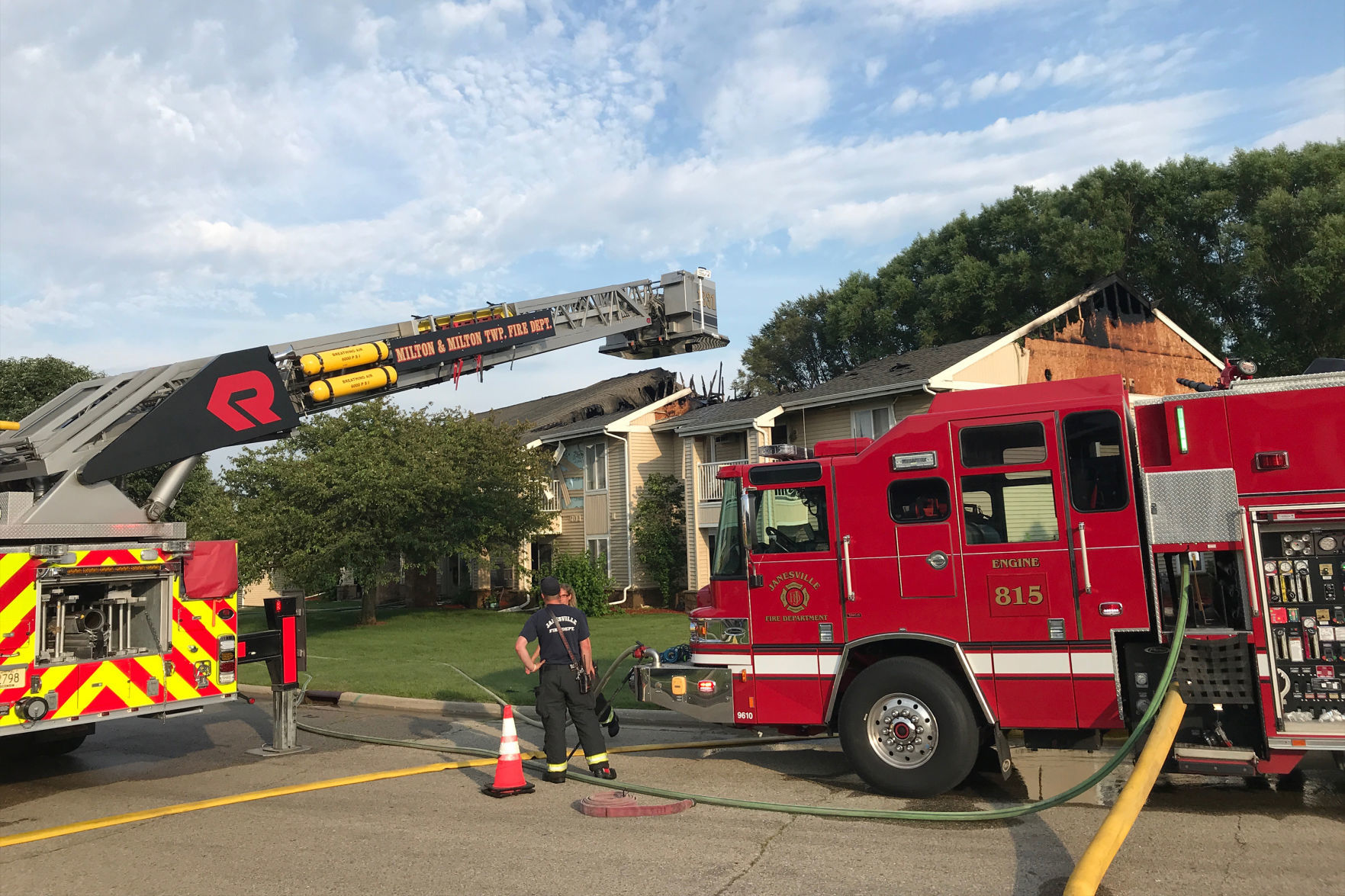 UPDATE: Fire Leaves Janesville Apartment Building A Total Loss | No ...