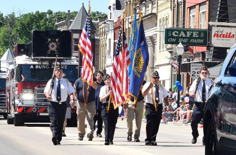 Lake Mills Town & Country Days parade 2025
