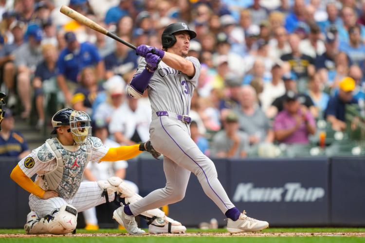 Rockies Brewers Baseball