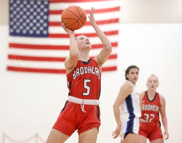 Girls basketball Abbie Dix scores 22 to help lift Brodhead to its 22nd