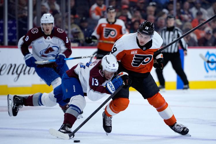 Matvei Michkov scores 2 goals and Flyers beat Avalanche 3-2 for 2nd ...