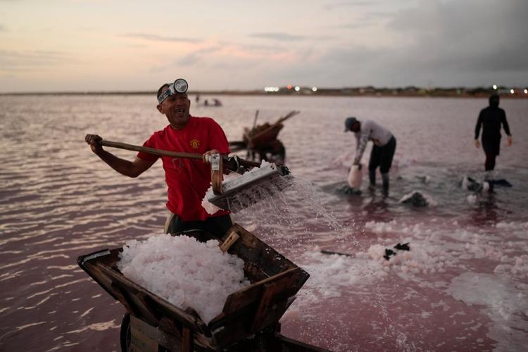 Venezuela Salt Flats