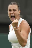 APTOPIX Britain Wimbledon Tennis