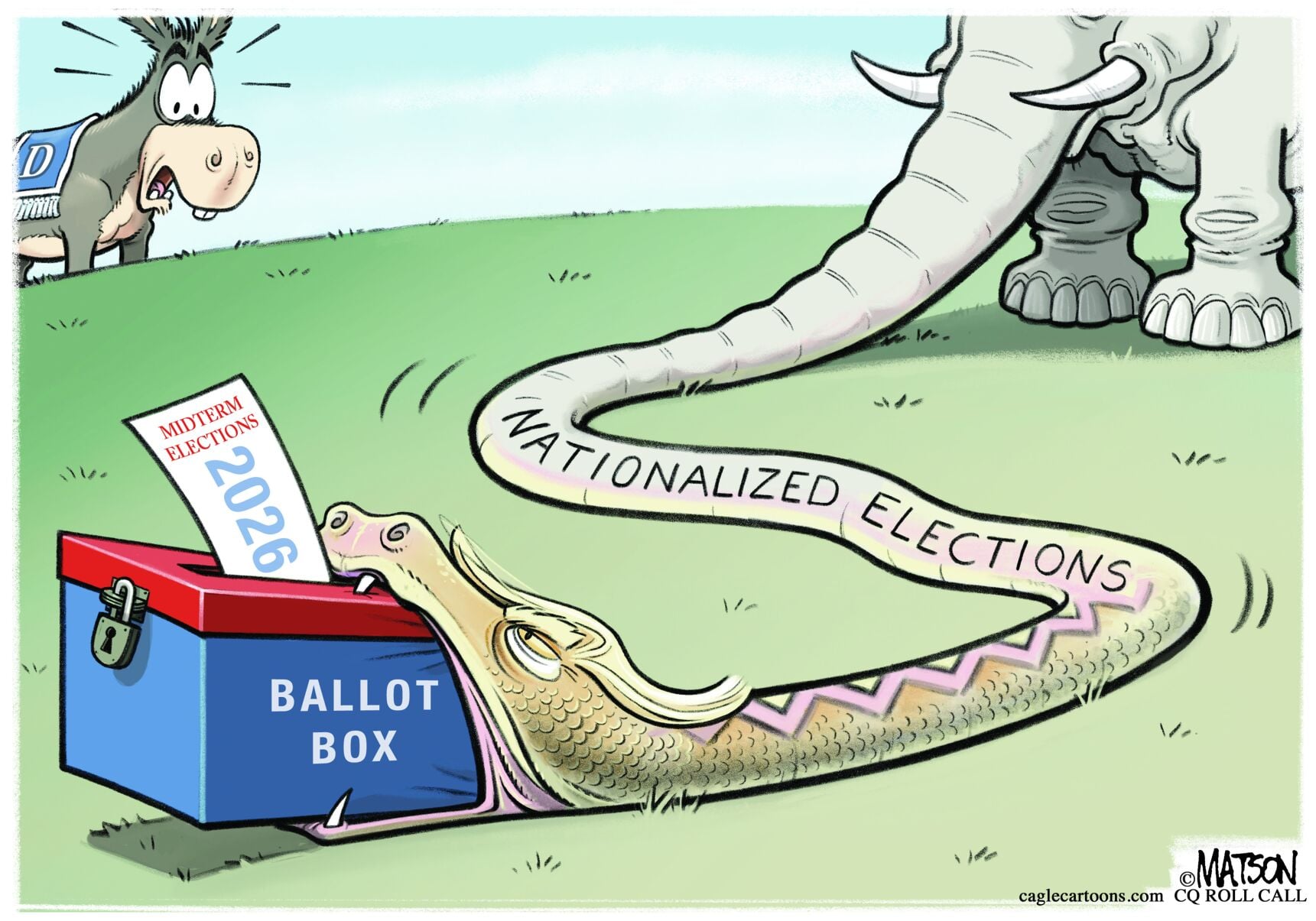 Nationalized elections | Political cartoons | gazettextra.com
