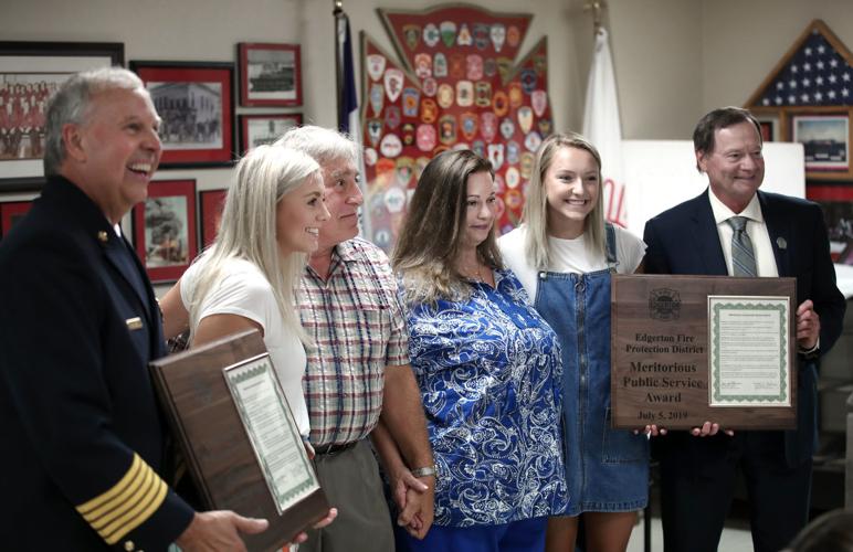Edgerton Fire Department honors four people for their lifesaving