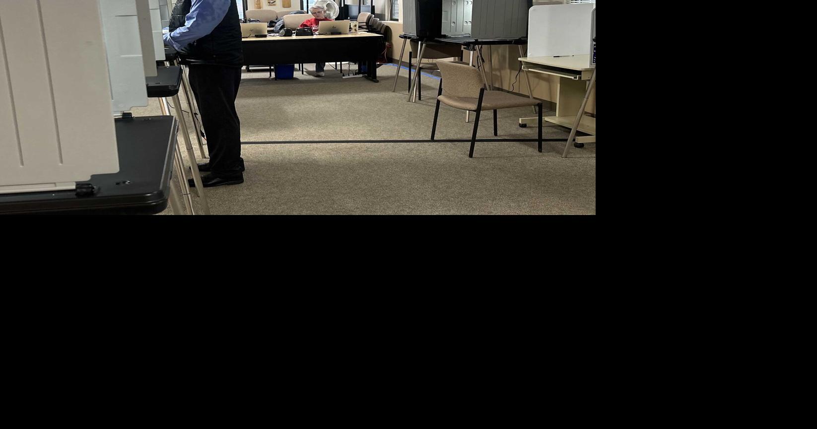 Billboards, door-knocking and voter temperature-taking: Candidates in home stretch of crowded council race defined by data center question