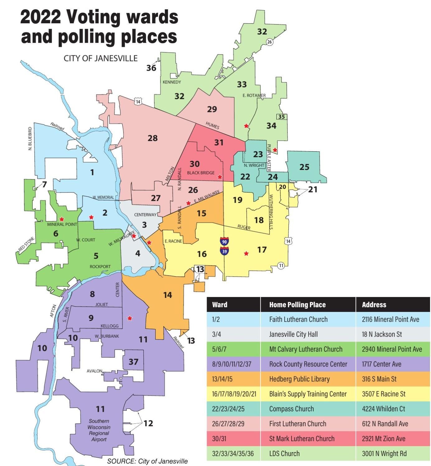 City Of Janesville Voting Wards November 2022 Uploaded Pdfs   636407aba5fc3.preview 