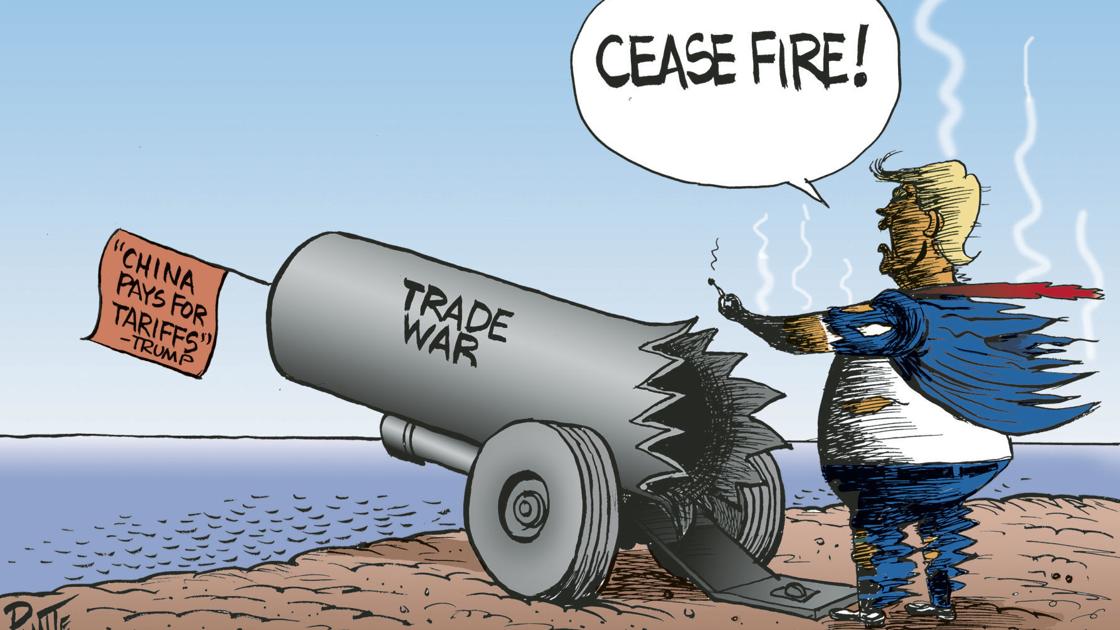 Trump's trade war | Political cartoons | gazettextra.com