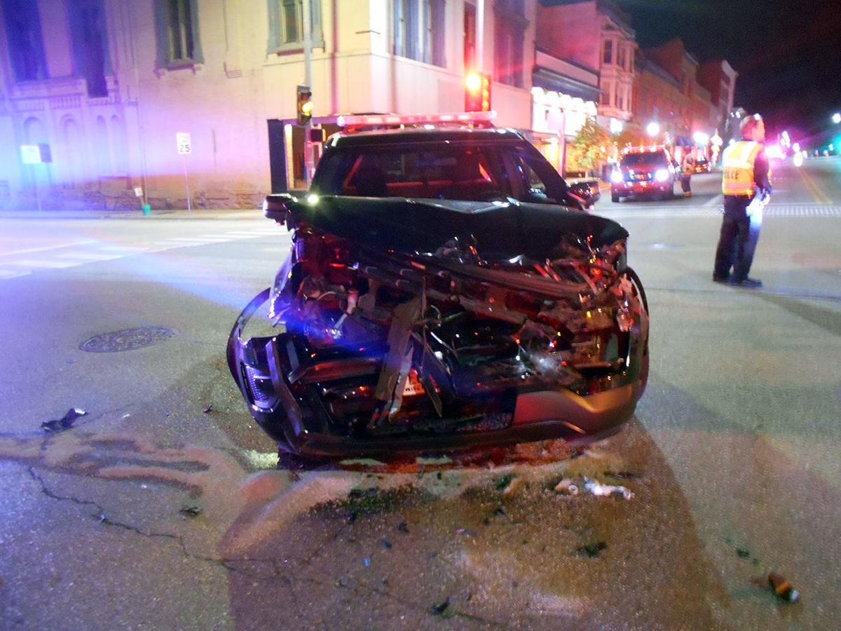 Janesville Police Squad Car Struck By Suspected Intoxicated Driver
