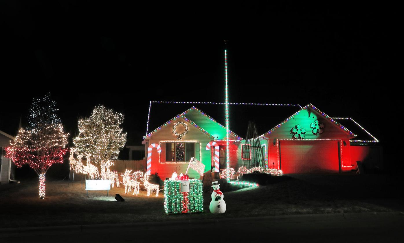 Locals Spread Christmas Joy With Unusual Light Displays Local News Gazettextra Com