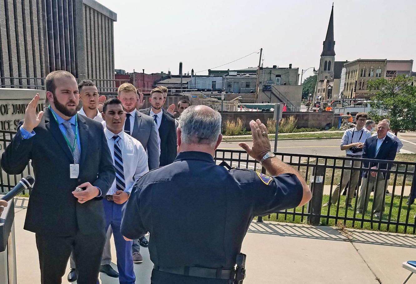 New Janesville police officers sworn in Government