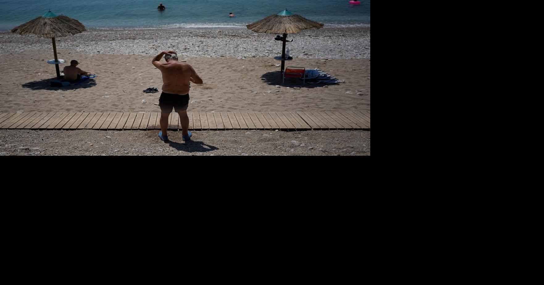 APTOPIX Greece Extreme Weather Heat