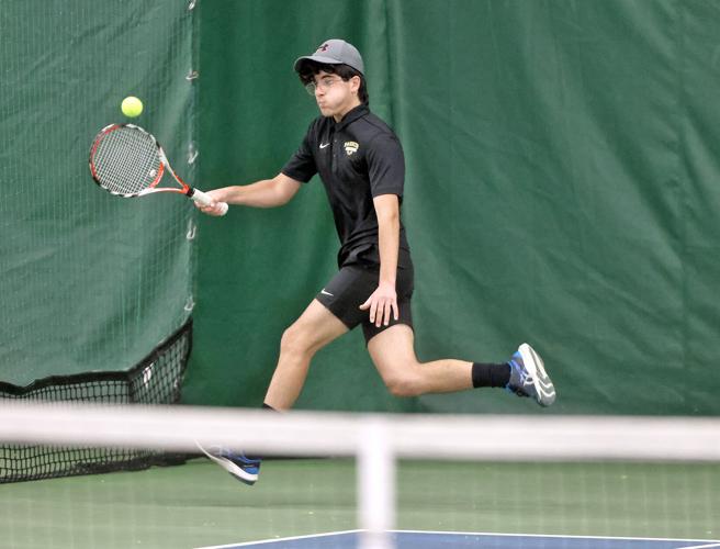 WIAA boys tennis sectionalsBig Foot's Logan Loganberry qualifies for