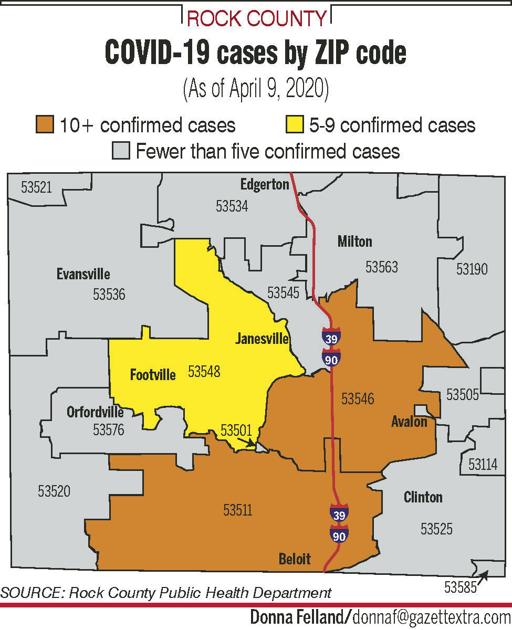 County Publishes Map Showing Covid 19 Cases By Zip Code Coronavirus Gazettextra Com