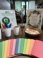 'Caring' cards: Associated Bank offers card making table for hospitalized kids