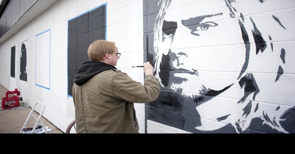 Janesville record store revives its rock star murals Archives