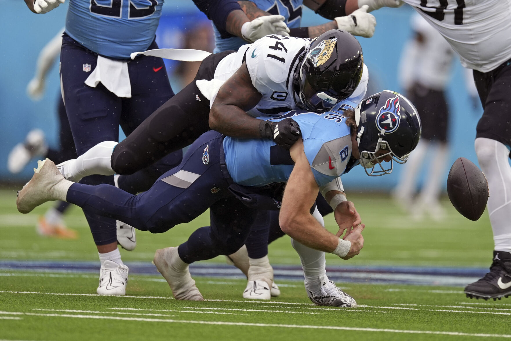 Jaguars Score Final 10 Points, End Titans' Slim Playoff Hopes With 10-6 ...