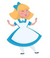 Alice In Wonderland Main Character Or Girl Hero