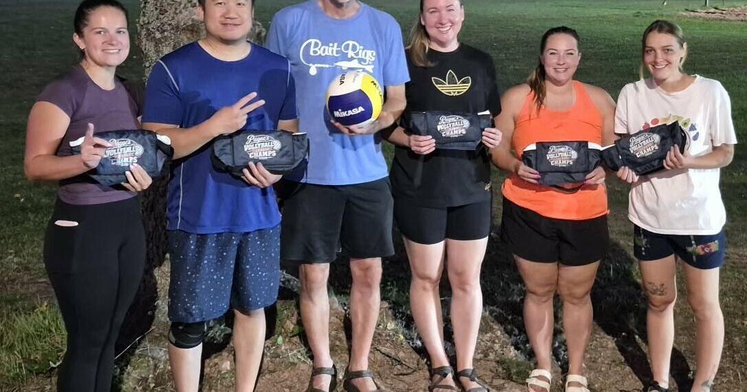 Pagac's volleyball league champions