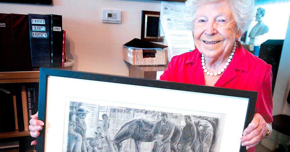 WPAera art comes back to Elkhorn Archives