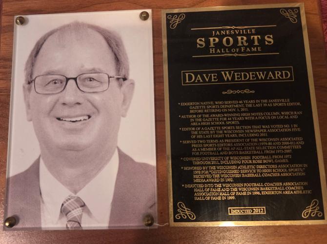Dave Wedeward Janesville Sports Hall of Fame