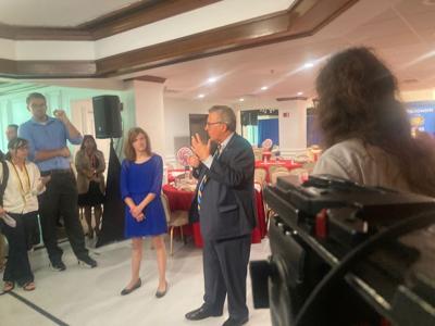 Schimming at Republican National Convention