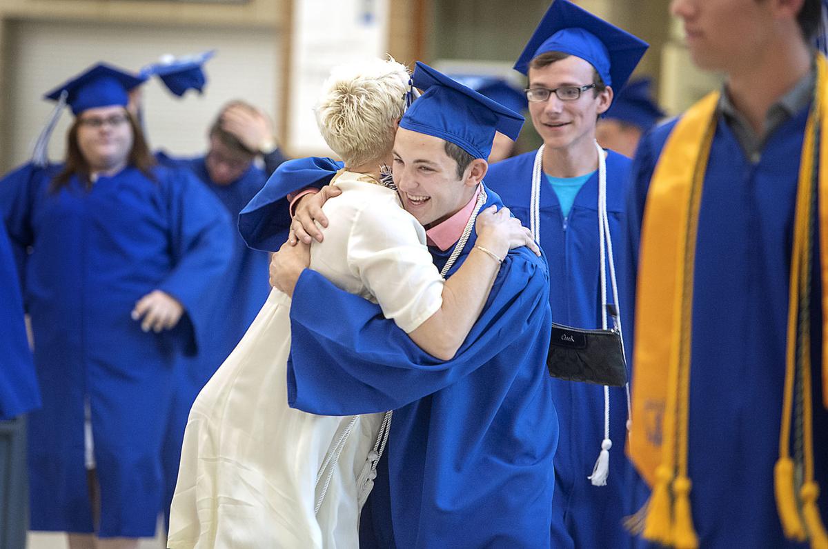 Evansville graduates remind peers the world is not ending Graduation