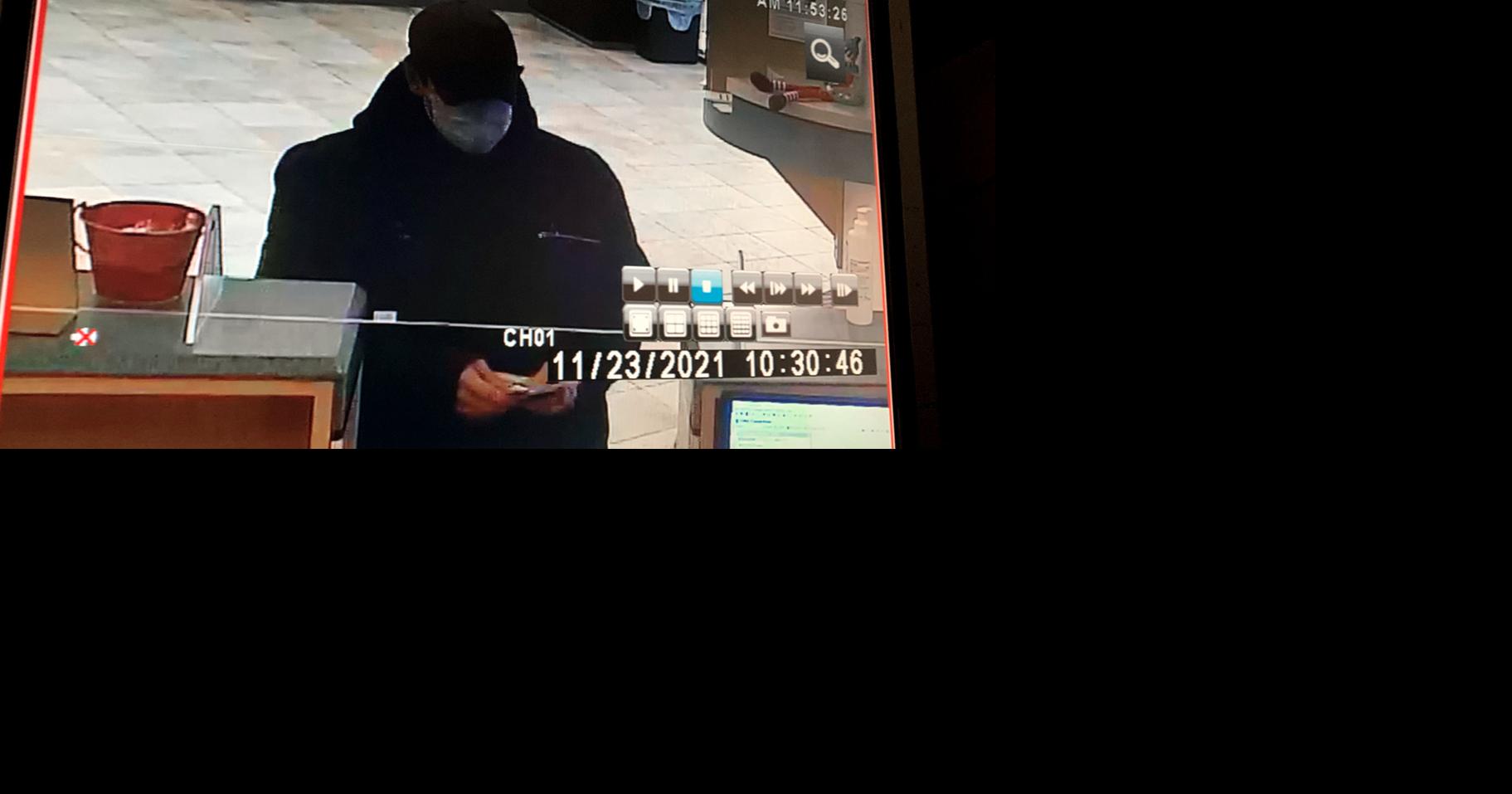 UPDATE: Janesville police seeking suspect in bank robbery | Crime ...