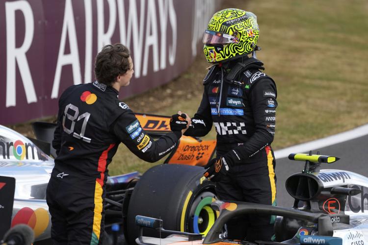 Britain F1 GP Auto Racing